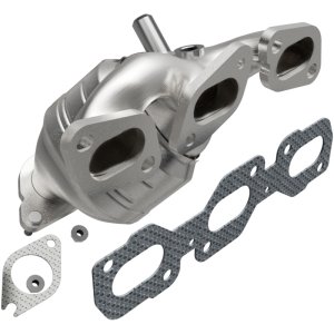 Mazda Tribute Catalytic Converter - Rear - Magnaflow - Direct-Fit with Integrated Manifold - `01-`08