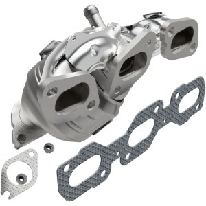 Mazda Tribute Catalytic Converter - Rear - Magnaflow - Direct-Fit with Integrated Manifold - `01-`08