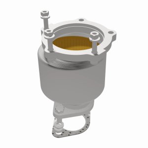 Hyundai XG350 Catalytic Converter - Rear - Magnaflow - Direct-Fit, OEM Grade - `02-`05