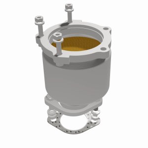 Hyundai XG350 Catalytic Converter - Rear - Magnaflow - Direct-Fit, OEM Grade - `02-`05