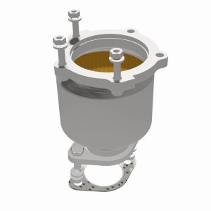 Hyundai XG350 Catalytic Converter - Rear - Magnaflow - Direct-Fit, OEM Grade - `02-`05