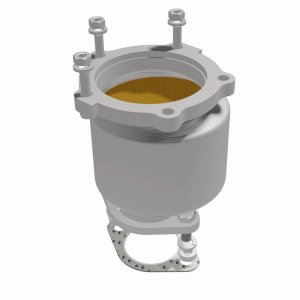 Kia Sedona Catalytic Converter - Rear - Magnaflow - Direct-Fit, OEM Grade - `02-`05