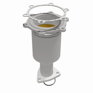 Nissan Pathfinder Catalytic Converter - Front - Magnaflow - OEM Grade Direct-Fit - `01-`04