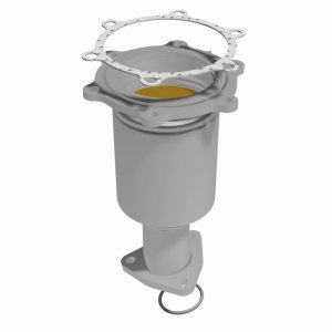 Nissan Pathfinder Catalytic Converter - Front - Magnaflow - OEM Grade Direct-Fit - `01-`04