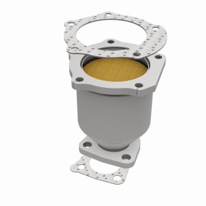 Kia Spectra Performance Exhaust - Front - Magnaflow - HM Grade Direct-Fit Catalytic Converter - `00-`01