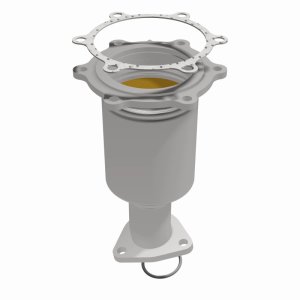 Nissan Pathfinder Direct-Fit Catalytic Converter - Passenger Side Front - Magnaflow - HM Grade - `01-`04