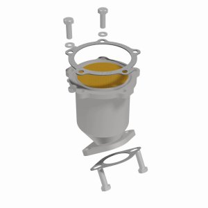 Hyundai Santa Fe Direct-Fit Catalytic Converter - Front Left - Magnaflow - OEM Grade - `03-`06