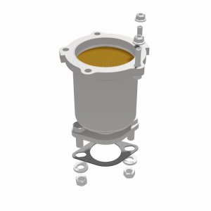 Kia Sorento Catalytic Converter - Magnaflow - Direct-Fit - `03-`05