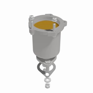 Kia Sorento Catalytic Converter - Magnaflow - Direct-Fit - `03-`05