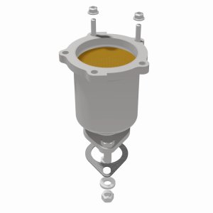 Kia Sorento Catalytic Converter - Magnaflow - Direct-Fit - `03-`05