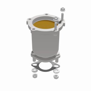 Kia Sorento Catalytic Converter - Magnaflow - Direct-Fit - `03-`05