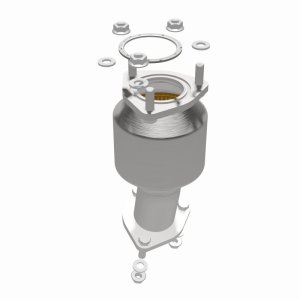 Acura RDX Catalytic Converter - Rear - Magnaflow - Direct-Fit OEM Grade - `13-`18