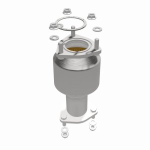 Acura RDX Catalytic Converter - Rear - Magnaflow - Direct-Fit OEM Grade - `13-`18