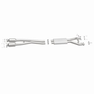 Kia K900 Performance Exhaust - Underbody - Magnaflow - OEM Grade Direct-Fit Catalytic Converter - `15-`17