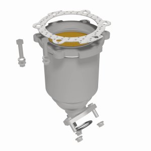 Nissan Altima Catalytic Converter - Magnaflow - California Grade CARB Compliant Direct-Fit - 2006