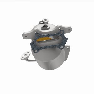 Honda Insight Catalytic Converter - Magnaflow - California Grade CARB Compliant Direct-Fit - `10-`14