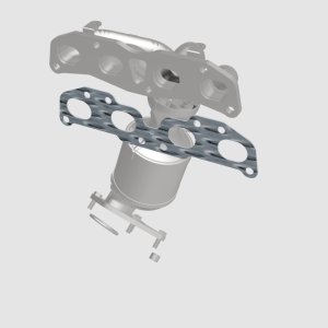Nissan Rogue Catalytic Converter - Magnaflow - California Grade CARB Compliant Direct-Fit - `08-`16