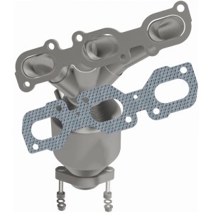 Ford Escape Catalytic Converter - Magnaflow - Direct-Fit + Integrated Exhaust Manifold - `10-`12