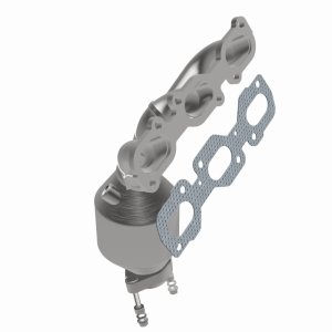 Ford Escape Catalytic Converter - Magnaflow - Direct-Fit + Integrated Exhaust Manifold - `10-`12