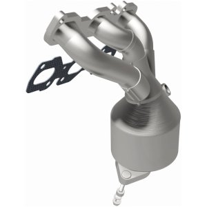 Ford Escape Catalytic Converter - Magnaflow - Direct-Fit + Integrated Exhaust Manifold - `10-`12