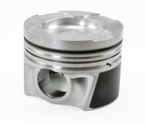 Chevrolet Silverado 2500 Piston Set - Mahle - Forged Aluminum 4.095in Bore 16.6 CR - `01-`17