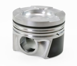 GMC Sierra 2500 Piston Set - Mahle - Forged Aluminum 4.095in Bore 16.6 CR - `01-`17