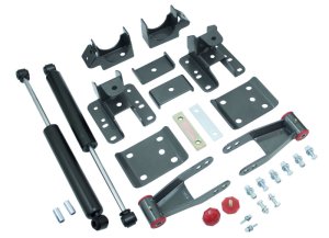 Chevrolet K1500 Suspension Lowering Kit - Rear - Maxtrac - 3-4 in. Drop + Rear Flip Kit - `07-`16 Chevrolet K1500 Suspension Lowering Kit - Rear - Maxtrac - 3-4 in. Drop + Rear Flip Kit - `07-`16
