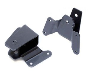 Ford F-150 Lowering Hangers - Rear - Maxtrac - 2in Rear - Powder Coated Grey - `97-`03 Ford F-150 Lowering Hangers - Rear - Maxtrac - 2in Rear - Powder Coated Grey - `97-`03