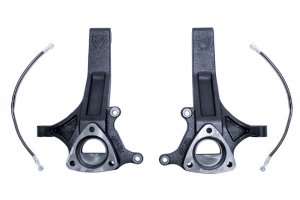 Dodge RAM 1500 Suspension Lift Kit - Front - Maxtrac - 4.5in Lift Spindles w/Extended Brake Lines - `02-`18