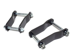 Toyota Tundra Suspension Lift Kit - Rear - Maxtrac - 1 in. Lift Shackle - Grey - `07-`18