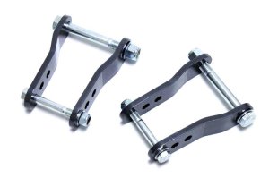Toyota Tacoma Suspension Lift Kit - Rear - Maxtrac - Leaf Spring Shackle Kit - Grey - `95-`04
