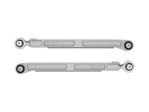 Dodge RAM 2500 Suspension Lift Kit - Maxtrac - 4in Lift Kit + 4-Link System + Vulcan 2.0 Reservoir Shocks - `14-`18