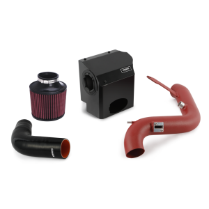 Ford Fiesta ST Performance Air Intake - Mishimoto - MMAI-FIST-14WRD - Wrinkle Red - `14-`15