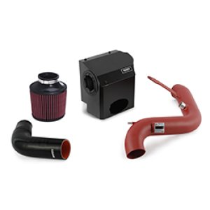 Ford Fiesta ST Performance Air Intake - Mishimoto - MMAI-FIST-14WRD - Wrinkle Red - `14-`15