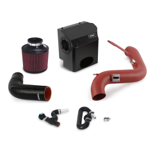 Ford Fiesta ST Performance Air Intake - Mishimoto - Cold Air Intake - Wrinkle Red - `16-`19