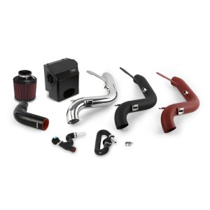 Ford Fiesta ST Performance Air Intake - Mishimoto - Cold Air Intake - Wrinkle Red - `16-`19