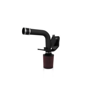 Subaru WRX STI Performance Air Intake - Mishimoto - Cold Air, Mandrel-Bent Pipe with MAF Housing, Free-Flowing Filter - Wrinkle Black - 2010