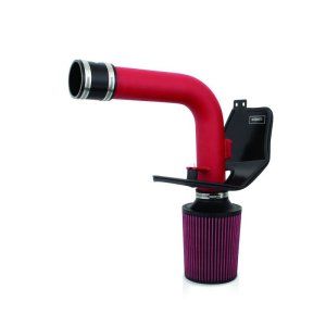 Subaru Impreza Performance Air Intake - Mishimoto - Cold Air Intake - Wrinkle Red - `08-`14