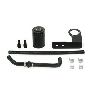 Honda Accord Baffled Oil Catch Can Kit - Mishimoto - Direct Fit, Black Bracket - `18-`22