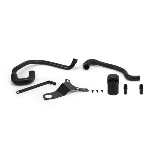 BMW 3 Series Baffled Oil Catch Can Kit - Mishimoto - Black - `11-`17