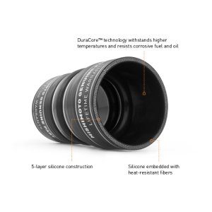 Ford F-550 Super Duty Intercooler Boot Kit - Mishimoto - DuraCore - `03-`04