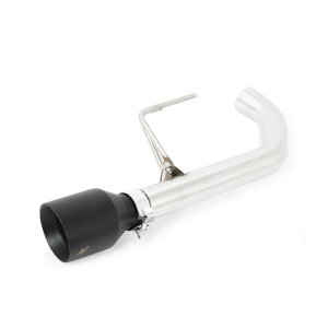 Ford Mustang Performance Exhaust - Rear - Mishimoto - Axle-back w/ Black Tips - Black - `15-`17