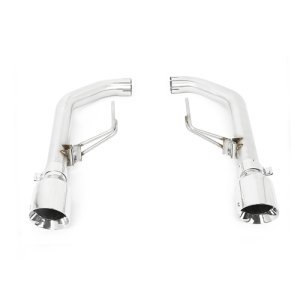 Ford Mustang Performance Exhaust - Rear - Mishimoto - Axle-back Exhaust Race with Polished Tips - Polished Tips - `15-`17