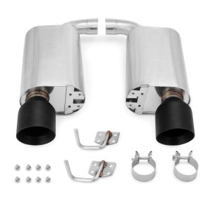 Ford Mustang Performance Exhaust - Rear - Mishimoto - Axle Back with Dual 4.5