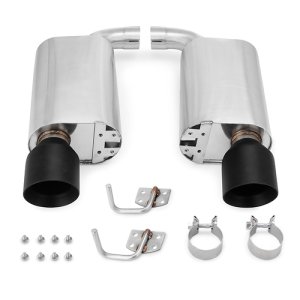 Ford Mustang Performance Exhaust - Rear - Mishimoto - Axle Back with Dual 4.5