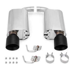 Ford Mustang Performance Exhaust - Rear - Mishimoto - Axle Back with Dual 4.5