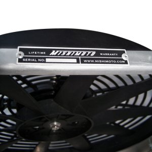 Mitsubishi Evolution Fan Shroud Kit - Mishimoto - Performance Aluminum - Polished Aluminum - `01-`07