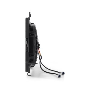 Subaru Impreza Fan Shroud Kit - Mishimoto - Plug-N-Play Aluminum - Black - `08-`15