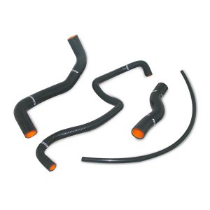 Nissan 350Z Radiator Coolant Hose Kit - Mishimoto - Silicone - Black - `03-`06