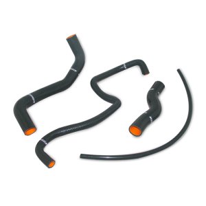 Nissan 350Z Radiator Coolant Hose Kit - Mishimoto - Silicone - Black - `03-`06